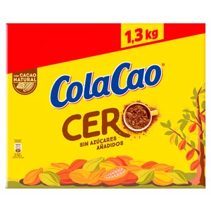 COLACAO Cacao soluble 0 % azúcares añadidos 1,3 kg.