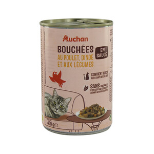 PRODUCTO ALCAMPO Bocaditos en salsa de ave para gatos esterilizados PRODUCTO ALCAMPO 400 g