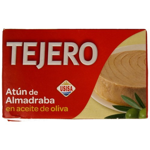 TEJERO Atún de almadraba en aceite de oliva lata de 73 g.