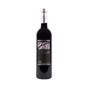 Vino tinto crianza con D. O. Ribera del Guadiana botella 75 cl.
