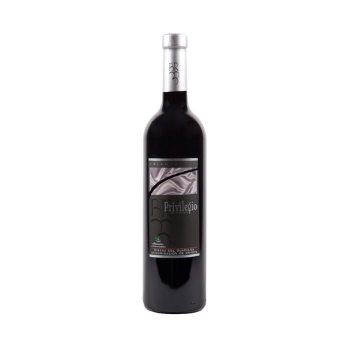 PRIVILEGIO ROMALE Vino tinto crianza con D. O. Ribera del Guadiana botella 75 cl.