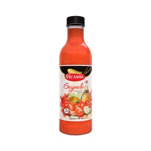 Gazpacho con aceite de oliva virgen extra 750 ml.