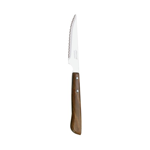 Cuchillo de mesa chuletero con mango de madera, ARCOS.
