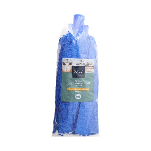 ACUTEL  Fregona de microfibra extra resistente, para todo tipo de suelos.