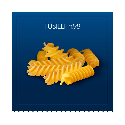 BARILLA Pasta Fusili N.98 (Hélices) BARILLA 500 g.