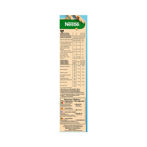 NESTLÉ Copos de trigo y avena integral tostados NESTLÉ FITNESS 625 g.