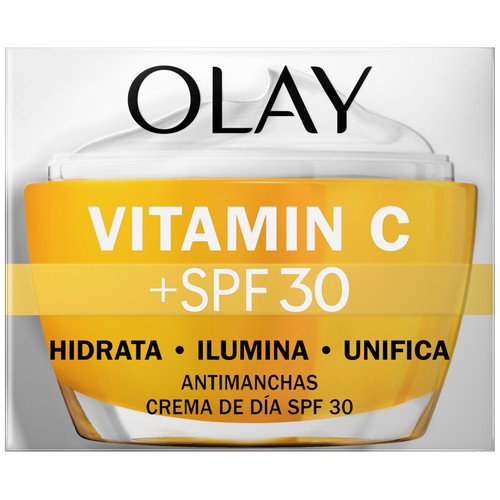 OLAY Vitamin C Crema de día con FPS 30 y acción anti manchas 50 ml.
