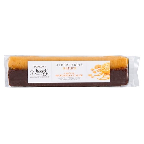 VICENS Turrón de mandarina y yuzu adria natura 300 g.