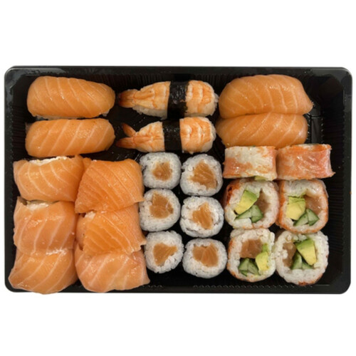 Bandeja con Californias, Makis y Sushi variados SUSHI GOURMET 24 uds.