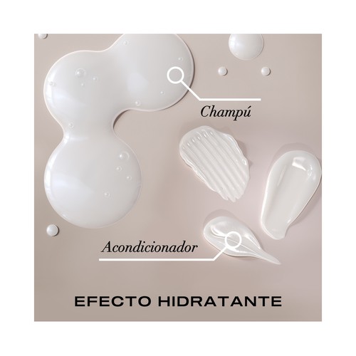 OGX Champú hidratante con leche y aceite de coco, para cabellos secos 385 ml.