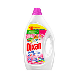 DIXAN Detergente en gel para lavadora Adiós al separar DIXAN 37 ds. 1,85 l.
