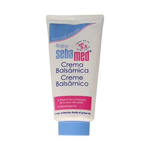 SEBAMED Crema balsámica que previene las irritaciones de la zona del pañal SEBAMED 300 ml.