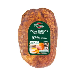 LA CARLOTEÑA Pollo asado, deshuesado y relleno 800 g.