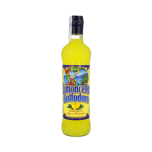 Imagen de GOLFODORO Licor de limón (limoncello) de origen italiano y elaborado de forma tradicional GOLFODORO botella de 70 cl.
