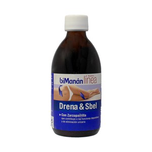 Imagen de BIMANÁN Complemento alimenticio a base de 8 plantas y 2 frutas BIMANAN LÍNEA DRENA&SBEL 300 ml.