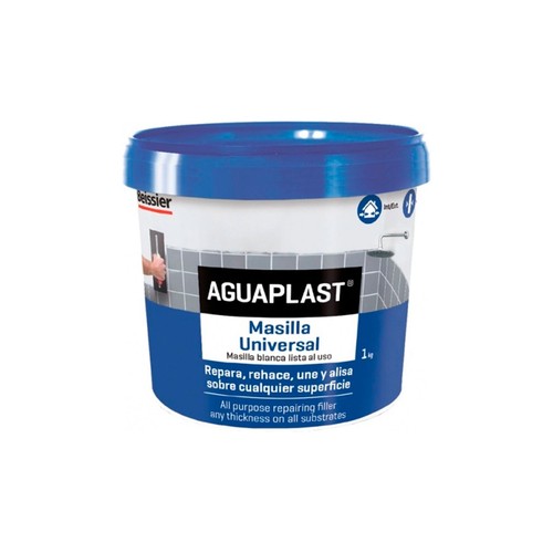 Masilla universal Aquaplast 1kg, BEISSIER