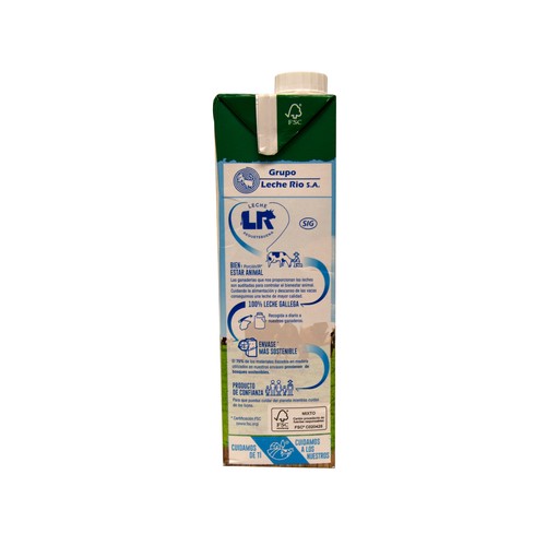 L.R. Leche semidesnatada 6 x 1 l.