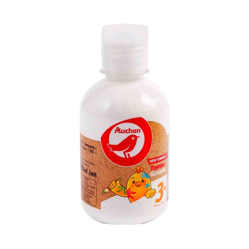 Botella Tempera Blanca 250 ml Chicky ALCAMPO
