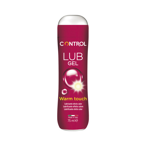 CONTROL Warm touch Gel lubricante con efecto calor 75 ml.