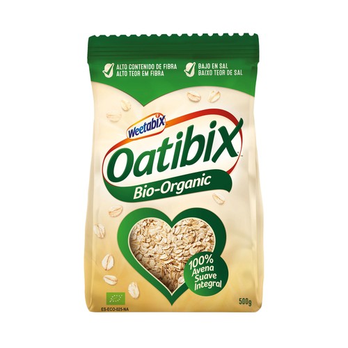 Copos de Avena ecológicos WEETABIX 500 g.