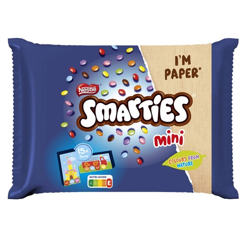Grageas de colores con chocolate SMARTIES 216 g.