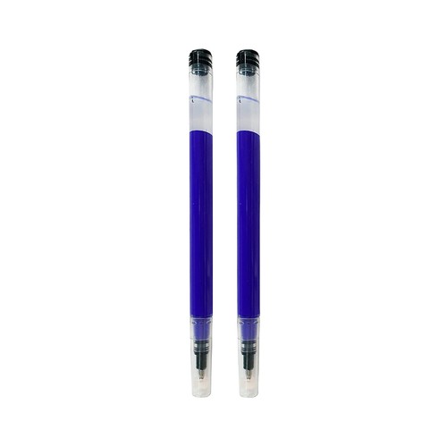 2 recambios de bolígrafo gel borrable azul, ALCAMPO.