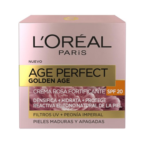 L´ORÉAL PARIS Age perfect golden age 50 ml Crema de día con SFP 20, para pieles maduras y apagadas.