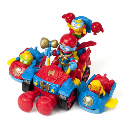 Playset con figuras y vehículos, Balloon Boxer SUPERTHINGS.