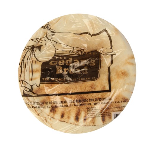 Pan de pita libanés CEDAR"S BREAD 300 g.