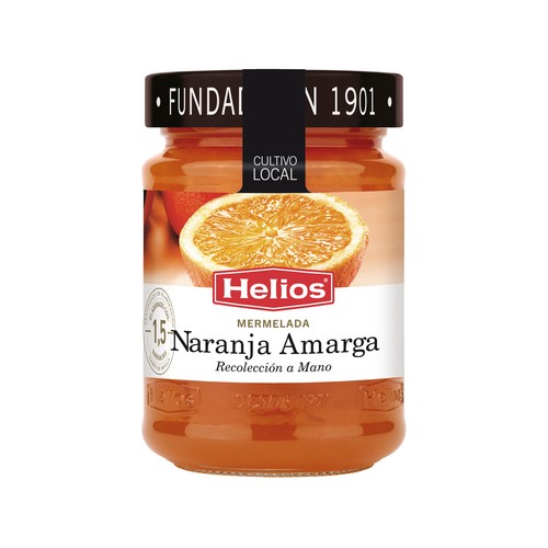 HELIOS Mermelada de naranja amarga (sin gluten) 340 g.