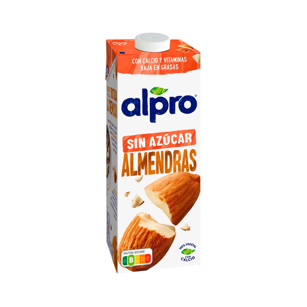 Bebida almendra 0% azúcar caja 6x1 l