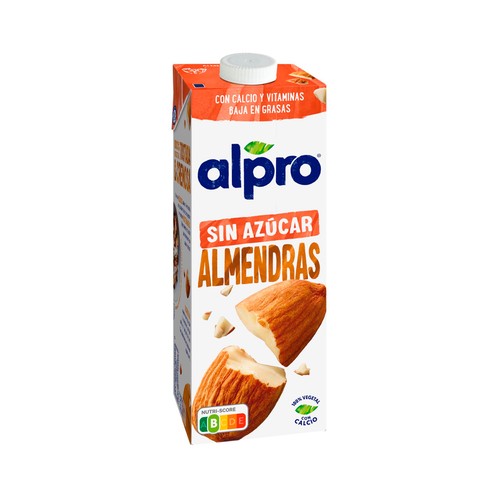 ALPRO Bebida almendra 0% azúcar  caja 6x1 l