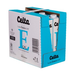 precios Celta Leche De Vaca Entera 6 X 1 L. en Alcampo