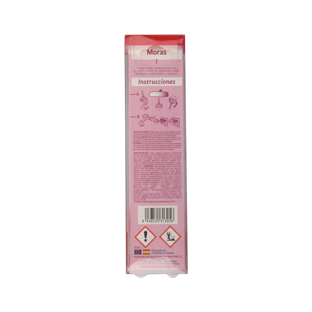 Ambientador moras coche