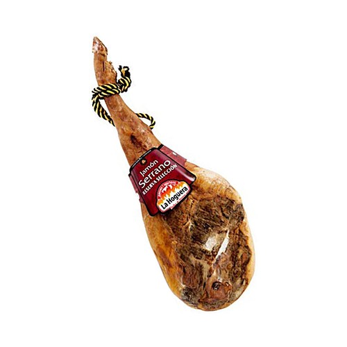 LA HOGUERA Jamón serrano reserva selección LA HOGUERA pieza de 6 a 7 kilos (peso aproximado).