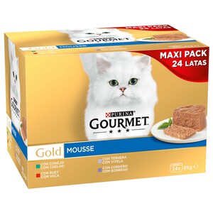PURINA GOURMET Comida para gatos húmeda PURINA GOURMET 24 uds .85 g.
