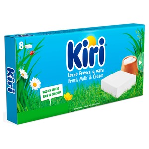 Imagen de KIRI Queso en porciones fresco fundido KIRI 8 uds.