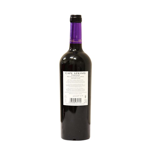 CAPE SPRING Vino tinto de South Africa botella de 75 cl.