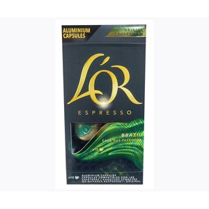 Café en cápsulas origen Brasil 10 uds. 52 gr.