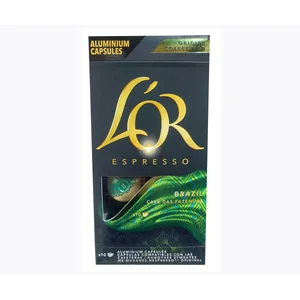 L´OR Café en cápsulas origen Brasil 10 uds. 52 gr.