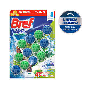 Imagen de BREF Colgador WC Power Activ Pine Forest BREF pack 3 uds. de 50 g,