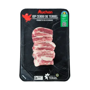 ALCAMPO CULTIVAMOS LO BUENO Costilla de palo IGP Cerdo de Teruel.