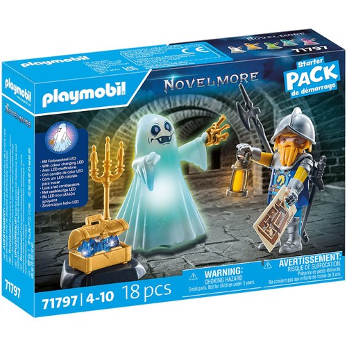 PLAYMOBIL. 71797 Starter Pack Fantasma y caballero Novelmore