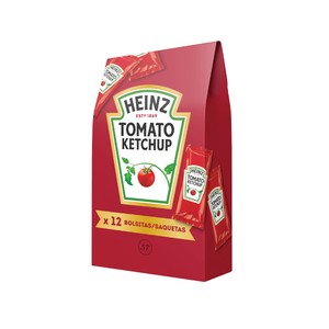 Imagen de HEINZ Ketchup en bolsitas monodosis 12 uds. 132 g.