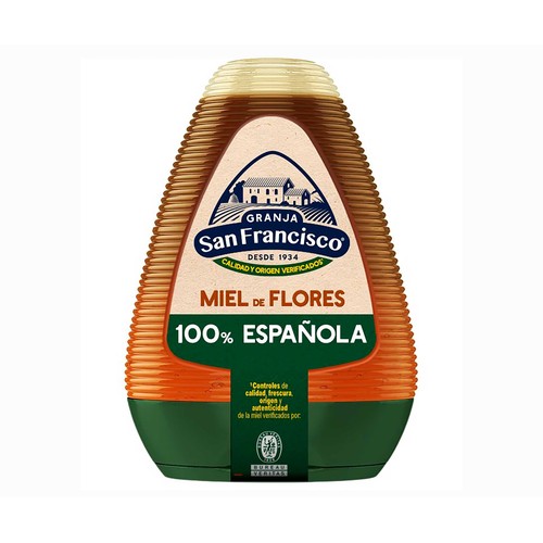 Miel de flores GRANJA SAN FRANCISCO 425 gr,