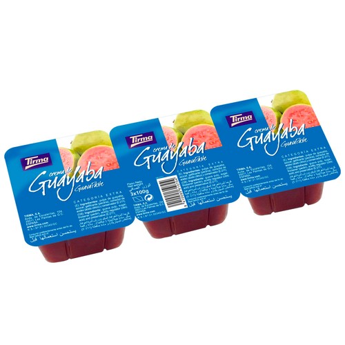 Crema de guayaba TIRMA 3 uds. de 100 gr,