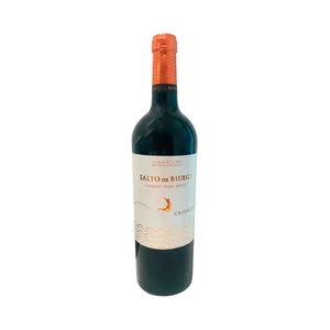 SALTO DE BIERGE  Vino tinto crianza con D.O. Somontano SALTO DE BIERGE botella de 75 cl.