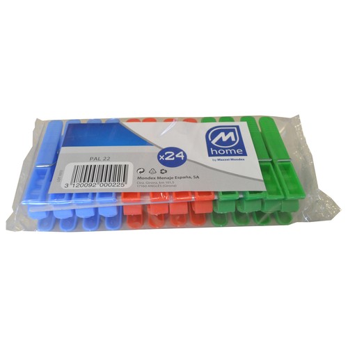 Pinzas de plástico extra fuertes para ropa, M HOME.