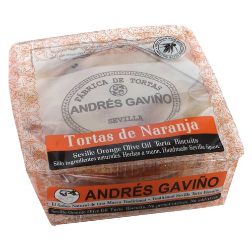 GAVIÑO Tortas de Naranja de Sevilla bolsa 180 g.