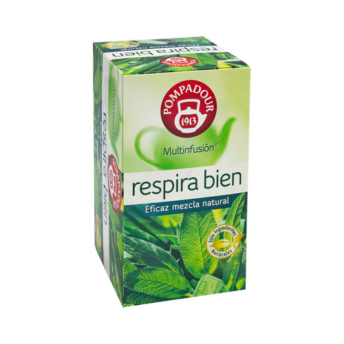 Multinfusión respira bien POMPADOUR 20 uds. de 2 gr,